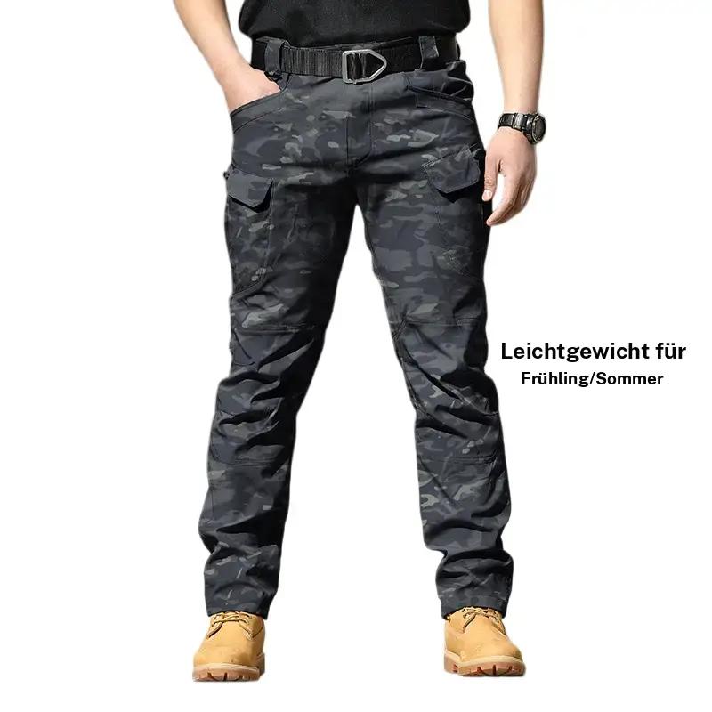 AIK Herren Outdoor Hose | Frühling Sommer, Wasserabweisend, Winddicht und Reißfest