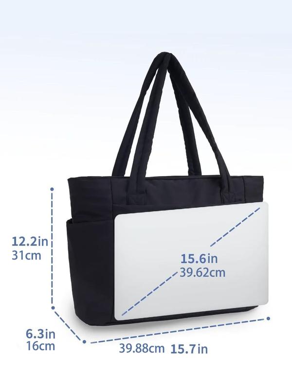 Wasserdichte Tasche, Leichte Zipper Große Weiche Nylon Handtasche, Multi-Taschen Umhängetasche für Schule, Arbeit, Reisen