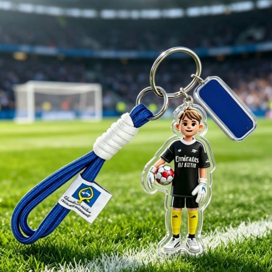 Custom Acrylic Keychains, 3D Cartoon-Style，Custom Photo Keychain