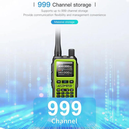 UV-5R Multiband-Mini-Walkie-Talkie, Bluetooth-Programmierung, drahtlose Frequenzkopie, 999 Kanäle, Typ-C, Zwei-Wege-Funkgerät mit großer Reichweite