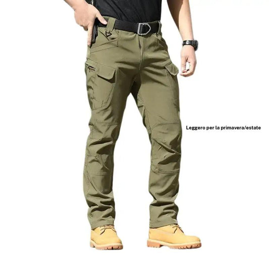 AIK Herren Outdoor Hose | Frühling Sommer, Wasserabweisend, Winddicht und Reißfest