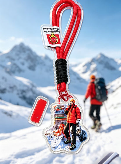 Custom Acrylic Keychains, Large Size 3D Cartoon-Style Sports Photos
