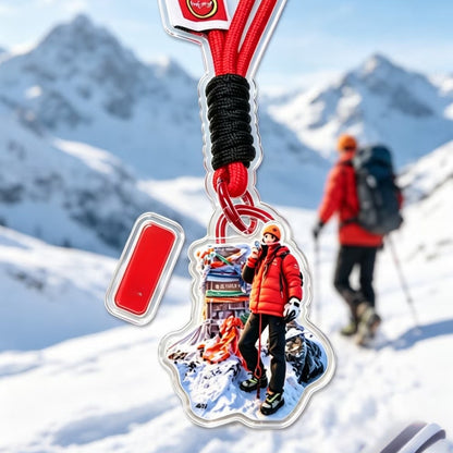 Custom Acrylic Keychains, 3D Cartoon-Style，Custom Photo Keychain