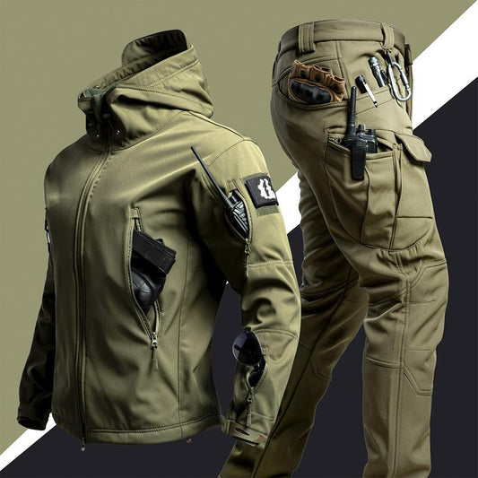 Herren Outdoor Jacke & Hose | Frühling Herbst Winter, Mehrtaschig