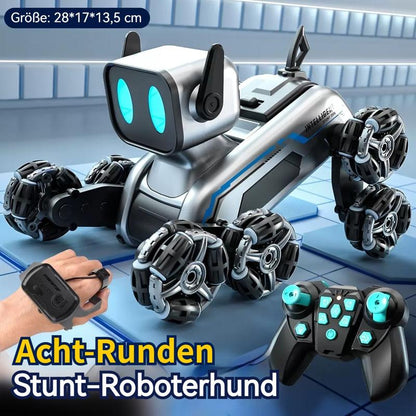 Gesteaktivierter ferngesteuerter robotischer Hund, achtbeiniger Stunt-Roboterhund, elektrischer kletternder und drifter Roboterhund, Kinder-Spielzeug, Kindergeschenk, Weihnachtsgeschenk.