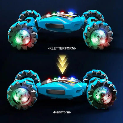 Ferngesteuertes Auto, 4WD RC Drift Car Spielzeug mit Gestensteuerung, 360 °   Drehung Transform RC Auto für Jungen und Mädchen