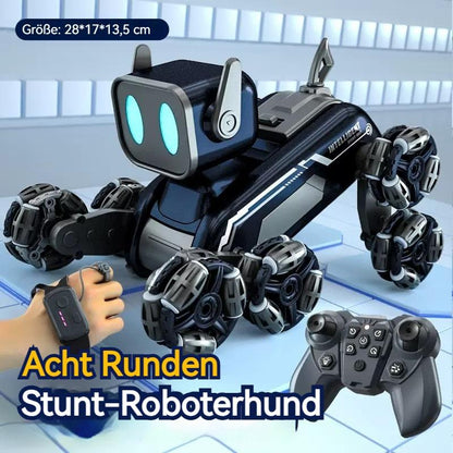 Gesteaktivierter ferngesteuerter robotischer Hund, achtbeiniger Stunt-Roboterhund, elektrischer kletternder und drifter Roboterhund, Kinder-Spielzeug, Kindergeschenk, Weihnachtsgeschenk.
