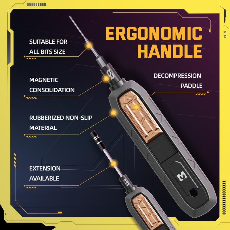 Mustbau 180-in-1 Mini Precision Screwdriver Kit, for Mobile, Laptop, Eyeglass & Watch Repair