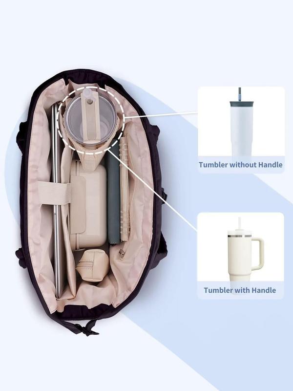 Wasserdichte Tasche, Leichte Zipper Große Weiche Nylon Handtasche, Multi-Taschen Umhängetasche für Schule, Arbeit, Reisen