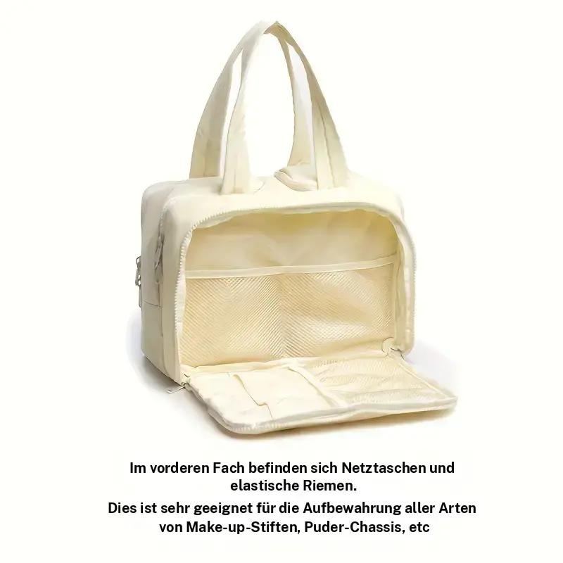 4-in-1 Kulturbeutel, Große Reise-Organizer mit 4 Fächern, Multifunktionale Kulturbeutel für Frauen & Mädchen