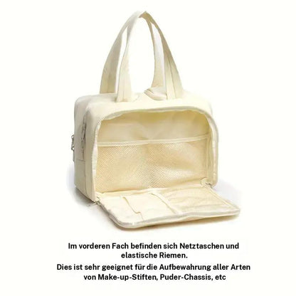 4-in-1 Kulturbeutel, Große Reise-Organizer mit 4 Fächern, Multifunktionale Kulturbeutel für Frauen & Mädchen