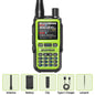UV-5R Multiband-Mini-Walkie-Talkie, Bluetooth-Programmierung, drahtlose Frequenzkopie, 999 Kanäle, Typ-C, Zwei-Wege-Funkgerät mit großer Reichweite